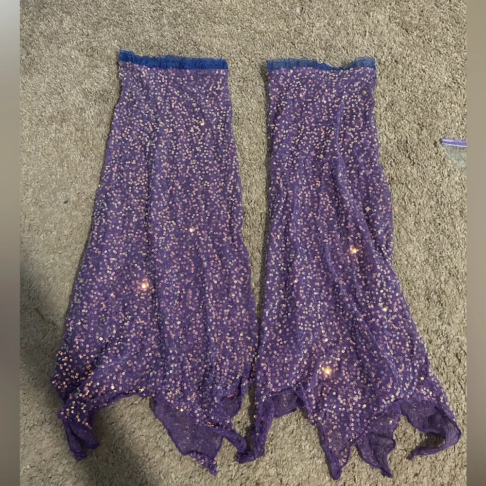 Dolls Kill/Trickz N Treatz Purple Cyber Fairy Costume - Picture 4 of 8